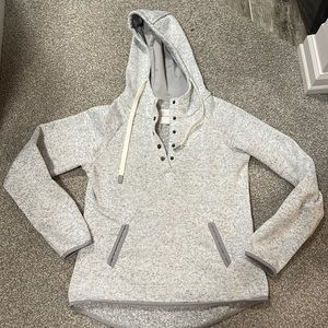The perfect warm hooded pull over for this winter from Thread and Supply